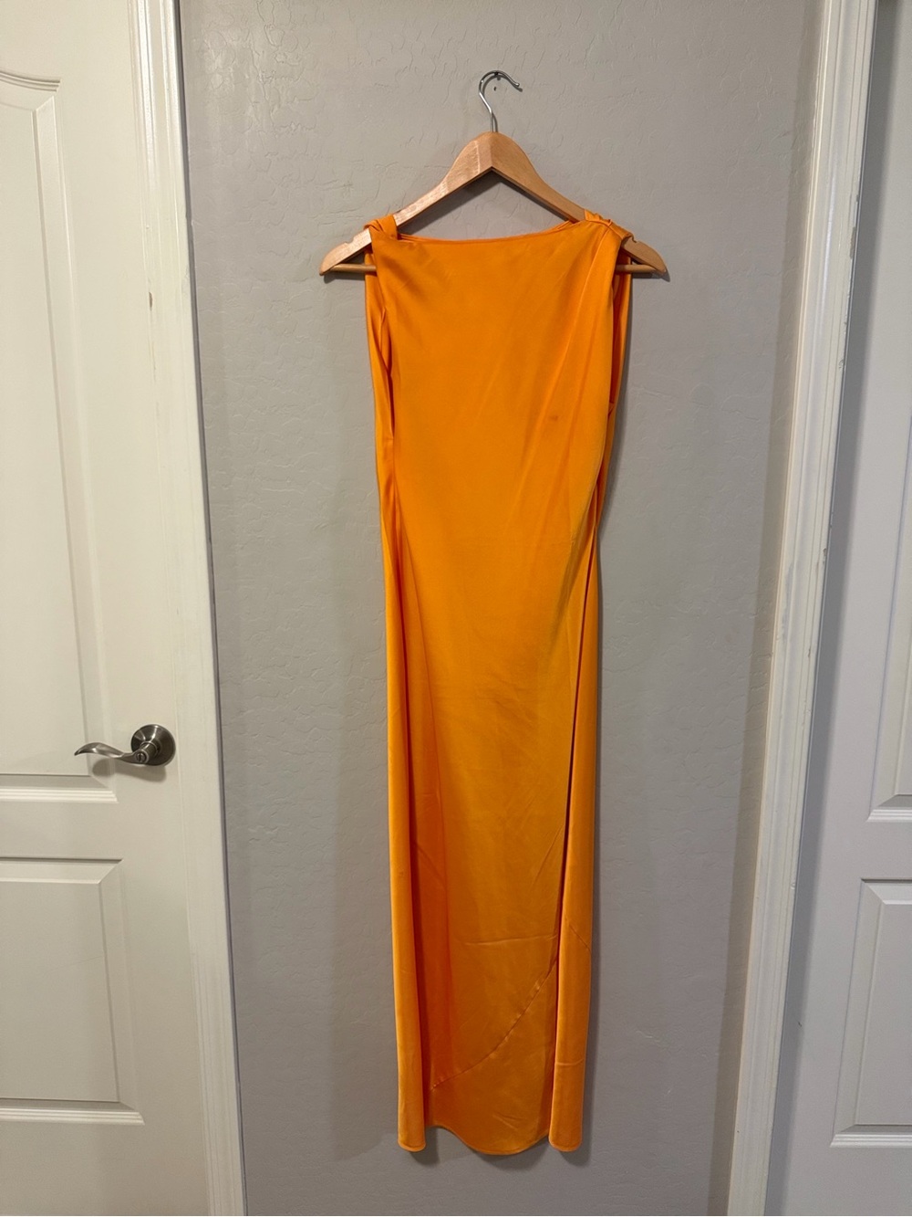 Banana Republic Bright Orange Maxi Skirt - Picture 3 of 4